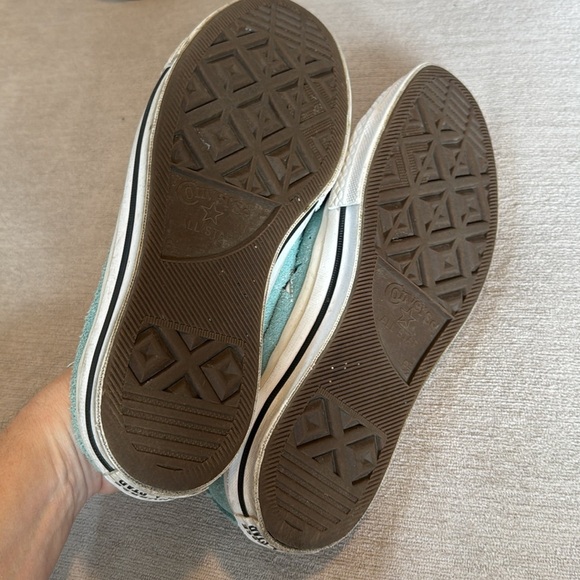 Converse One star Suede Baby Blue Low Top - Picture 6 of 8